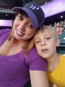Heather attended Colorado Rockies vs San Francisco Giants - MLB on Sep 4th 2018 via VetTix 