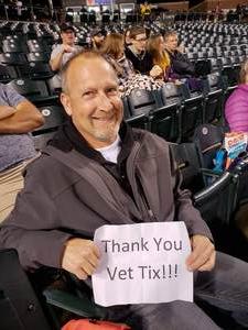Jeff attended Colorado Rockies vs San Francisco Giants - MLB on Sep 5th 2018 via VetTix 