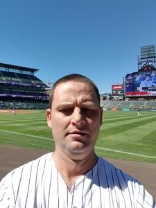 Jameson attended Colorado Rockies vs Arizona Diamondbacks - MLB on Sep 13th 2018 via VetTix 