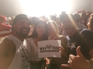 Johnny attended 3 Doors Down and Collective Soul on Sep 8th 2018 via VetTix 