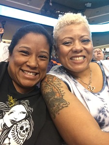 Ebonee attended Phoenix Mercury vs. Seattle Storm - WNBA Semi-finals on Aug 31st 2018 via VetTix 