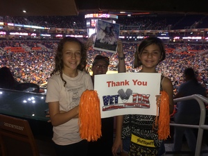 Rachel attended Phoenix Mercury vs. Seattle Storm - WNBA Semi-finals on Aug 31st 2018 via VetTix 