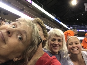 Taime attended Phoenix Mercury vs. Seattle Storm - WNBA Semi-finals on Aug 31st 2018 via VetTix 