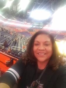 Linda attended Phoenix Mercury vs. Seattle Storm - WNBA Semi-finals on Aug 31st 2018 via VetTix 