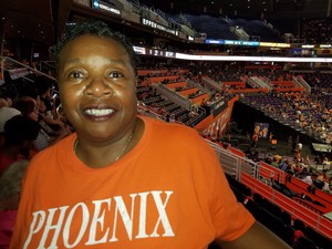 Jacqueline attended Phoenix Mercury vs. Seattle Storm - WNBA Semi-finals on Aug 31st 2018 via VetTix 