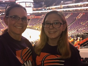 Stefanie attended Phoenix Mercury vs. Seattle Storm - WNBA Semi-finals on Aug 31st 2018 via VetTix 