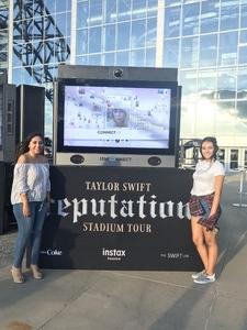 Allen attended Taylor Swift Reputation Stadium Tour - Pop on Oct 5th 2018 via VetTix 