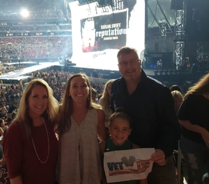 George attended Taylor Swift Reputation Stadium Tour - Pop on Sep 18th 2018 via VetTix 