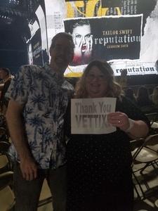 Daniel attended Taylor Swift Reputation Stadium Tour - Pop on Sep 18th 2018 via VetTix 