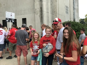 Don attended Ohio State Buckeyes vs. Oregon State - NCAA Football on Sep 1st 2018 via VetTix 