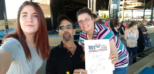 Anthony attended Lady Antebellum & Darius Rucker Summer Plays on Tour on Sep 15th 2018 via VetTix 