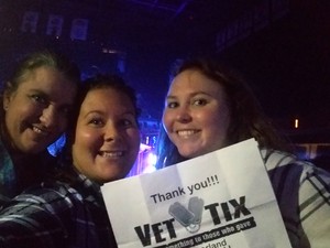 Tammy attended Sugarland - Country on Sep 8th 2018 via VetTix 