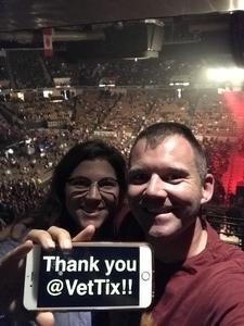 Amber attended Sugarland - Country on Sep 7th 2018 via VetTix 