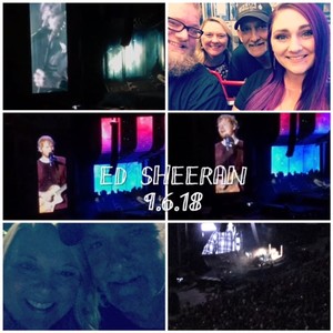 jeffrey attended Ed Sheeran: 2018 North American Stadium Tour - Pop on Sep 6th 2018 via VetTix 