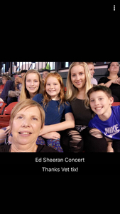 Loren attended Ed Sheeran: 2018 North American Stadium Tour - Pop on Sep 6th 2018 via VetTix 