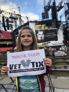 Lauren attended Taylor Swift Reputation Stadium Tour - Pop on Sep 8th 2018 via VetTix 