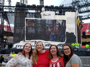Linda attended Taylor Swift Reputation Stadium Tour - Pop on Sep 8th 2018 via VetTix 