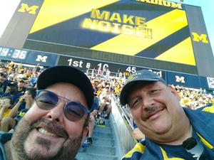 Alan attended University of Michigan Wolverines vs. SMU Mustangs - NCAA Football on Sep 15th 2018 via VetTix 