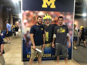 Rocco attended University of Michigan Wolverines vs. SMU Mustangs - NCAA Football on Sep 15th 2018 via VetTix 