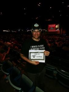 Mitch attended Rascal Flatts: Back to US Tour 2018 - Country on Sep 13th 2018 via VetTix 