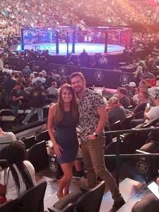 Larry attended UFC 228 - Mixed Martial Arts on Sep 8th 2018 via VetTix 