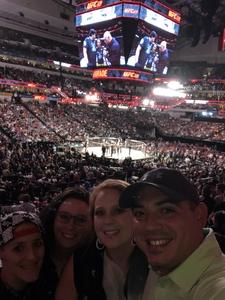Eric attended UFC 228 - Mixed Martial Arts on Sep 8th 2018 via VetTix 