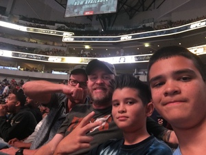 James attended UFC 228 - Mixed Martial Arts on Sep 8th 2018 via VetTix 