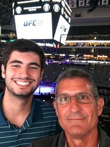Sal attended UFC 228 - Mixed Martial Arts on Sep 8th 2018 via VetTix 