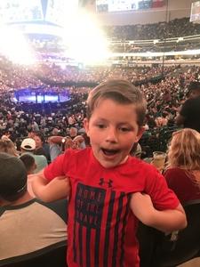 Misty attended UFC 228 - Mixed Martial Arts on Sep 8th 2018 via VetTix 