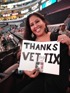 Dina attended UFC 228 - Mixed Martial Arts on Sep 8th 2018 via VetTix 