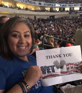 Michelle attended UFC 228 - Mixed Martial Arts on Sep 8th 2018 via VetTix 