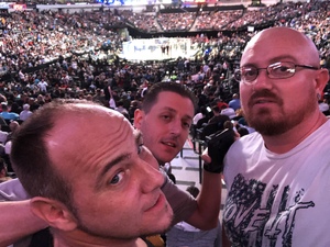 James attended UFC 228 - Mixed Martial Arts on Sep 8th 2018 via VetTix 