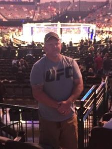 Tim attended UFC 228 - Mixed Martial Arts on Sep 8th 2018 via VetTix 