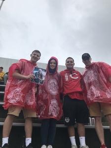 Logan attended Ohio State Buckeyes vs. Rutgers Scarlet Knights - NCAA Football on Sep 8th 2018 via VetTix 