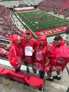 Jeff attended Ohio State Buckeyes vs. Rutgers Scarlet Knights - NCAA Football on Sep 8th 2018 via VetTix 