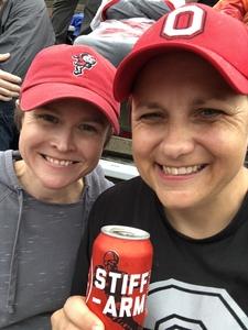 Wendy attended Ohio State Buckeyes vs. Rutgers Scarlet Knights - NCAA Football on Sep 8th 2018 via VetTix 
