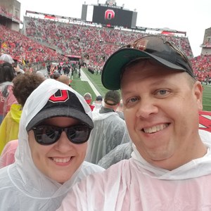 Gunnar attended Ohio State Buckeyes vs. Rutgers Scarlet Knights - NCAA Football on Sep 8th 2018 via VetTix 