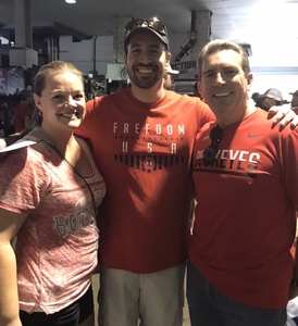 Chris attended Ohio State Buckeyes vs. Rutgers Scarlet Knights - NCAA Football on Sep 8th 2018 via VetTix 
