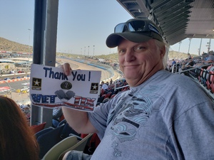 Lance attended Can-am 500 - Ism Raceway on Nov 11th 2018 via VetTix 