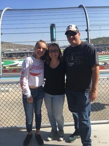 Bud attended Can-am 500 - Ism Raceway on Nov 11th 2018 via VetTix 