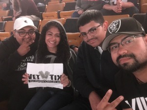 LuisC.(USMC Vet) attended Drake on Sep 9th 2018 via VetTix 