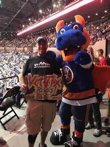 Shaun attended New York Islanders vs. Philadelphia Flyers - NHL on Sep 16th 2018 via VetTix 