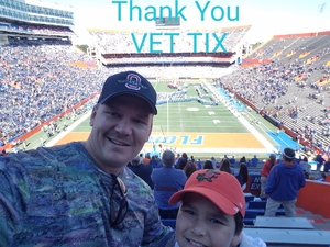 Gary attended Florida Gators vs. Idaho Vandals - NCAA Football on Nov 17th 2018 via VetTix 