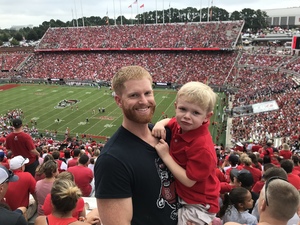 Zachary attended NC State Wolfpack vs. Boston College - NCAA Football - Time Tba on Oct 6th 2018 via VetTix 