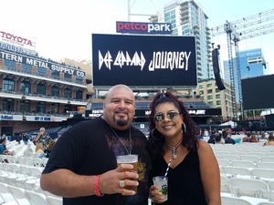 miguel attended Live Nation Presents Def Leppard / Journey - Pop on Sep 23rd 2018 via VetTix 
