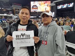 Miguel attended Live Nation Presents Def Leppard / Journey - Pop on Sep 23rd 2018 via VetTix 