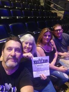 William attended Deep Purple/judas Priest at the Pepsi Center on Sep 23rd 2018 via VetTix 