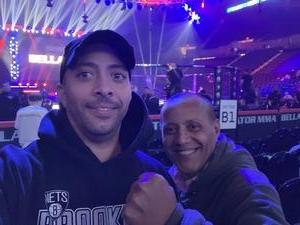 LUIS A attended Bellator 208 - Fedor vs. Sonnen - Live Mixed Martial Arts on Oct 13th 2018 via VetTix 
