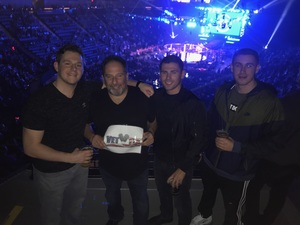 Joe attended Bellator 208 - Fedor vs. Sonnen - Live Mixed Martial Arts on Oct 13th 2018 via VetTix 