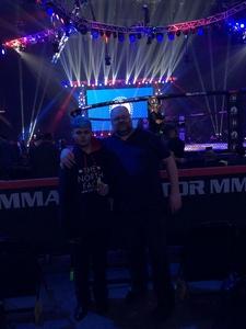 Craig attended Bellator 208 - Fedor vs. Sonnen - Live Mixed Martial Arts on Oct 13th 2018 via VetTix 